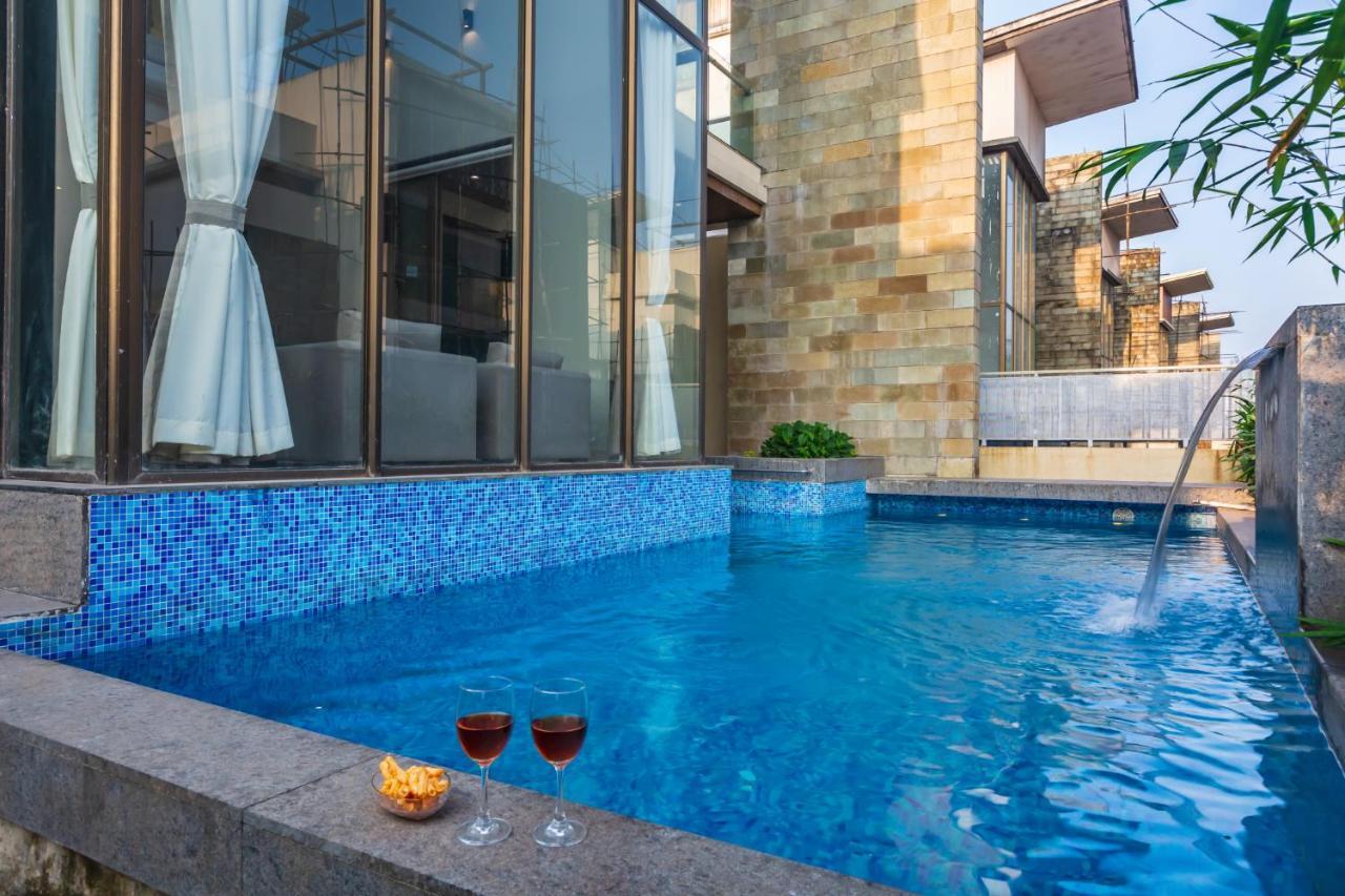 Saffronstays Aspen, Lonavala - Luxury Pool Villa With Games And Tv Room Near Bhushi Dam Exterior foto